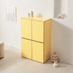 C1332 높은 슬림 거실 수납장 2000 2colors - 이미지 3