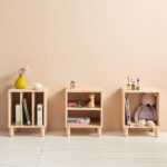 HZY330 플라스틱 사각 낮은 테이블 500x600 6colors - 이미지 3