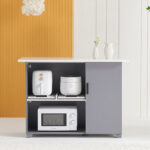 H6390 1단 1칸 삼나무 다리형 책장 1color - 이미지 3