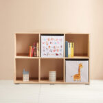 C806 와이드 3단책장세트(2p) 2colors