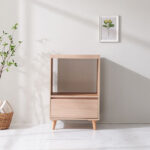 F514 우드 스틸 디자인 체어 2colors - 이미지 2