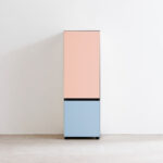 H6483 꽃무늬 반달 발매트 3colors - 이미지 3