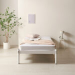 CZ3292A 멀바우 원목 스틸 책상 1500 2colors - 이미지 3