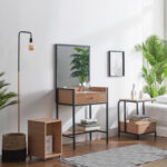 F41560 멀바우 300 4칸 책장 1color