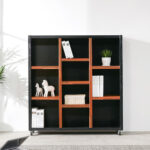 H611 2단 7칸 선반 수납장 3colors - 이미지 2