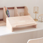 CZ3300B 2단 원목 스틸 선반장 600 2colors