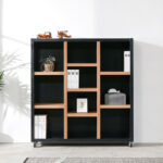 H611 2단 7칸 선반 수납장 3colors - 이미지 3