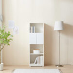 C3522 4단 도어형 책장 1500 4colors