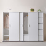 H6332 2단 2칸 삼나무 책장 1color - 이미지 4