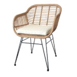 M956 카페 등받이 암체어 1color - 이미지 2