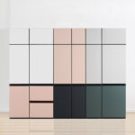 H61603 낮은 와이드 20칸 서류 수납장 1color - 이미지 3