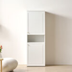 C3393 광폭 냉장고형 6도어 수납장 800 6colors