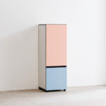 H6483 꽃무늬 반달 발매트 3colors