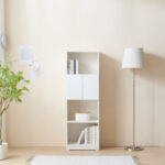 C3522 4단 도어형 책장 1500 4colors - 이미지 2