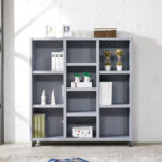 H611 2단 7칸 선반 수납장 3colors - 이미지 5