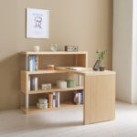 A2184 소형 4단 책상 세트 1600 6colors - 이미지 3