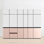 H61603 낮은 와이드 20칸 서류 수납장 1color